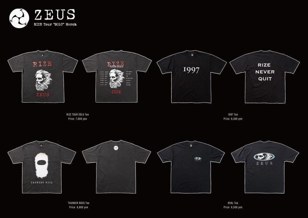 🚨⚡️RIZER'S CLUB Only TOUR GOODS FAST PASSのお知らせ🚨⚡️ 本日