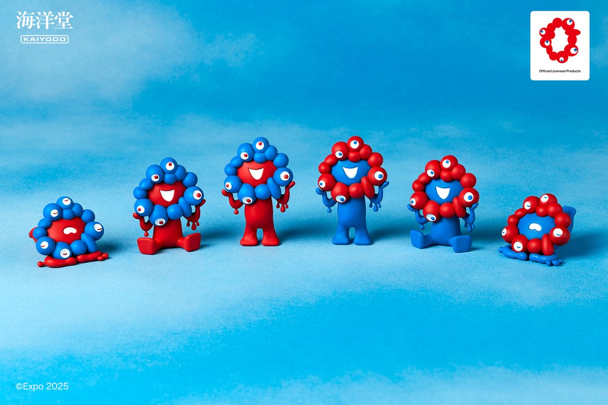 新製品情報】 EXPO 2025 カプセルQミュージアム ミャクミャク カプセル