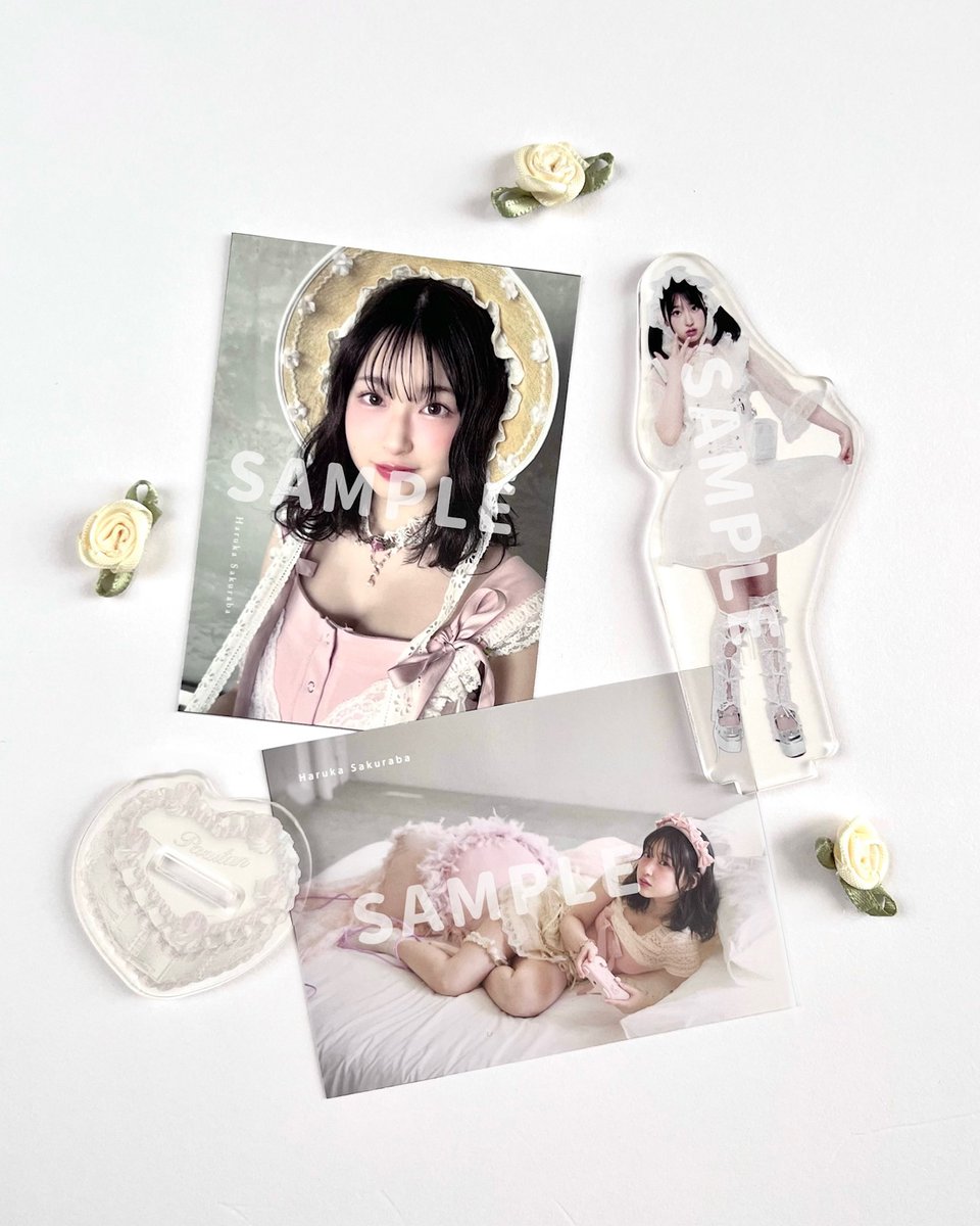 LARME 061 表紙記念❕桜庭遥花ちゃんのアクスタが登場🌸 全員がGET