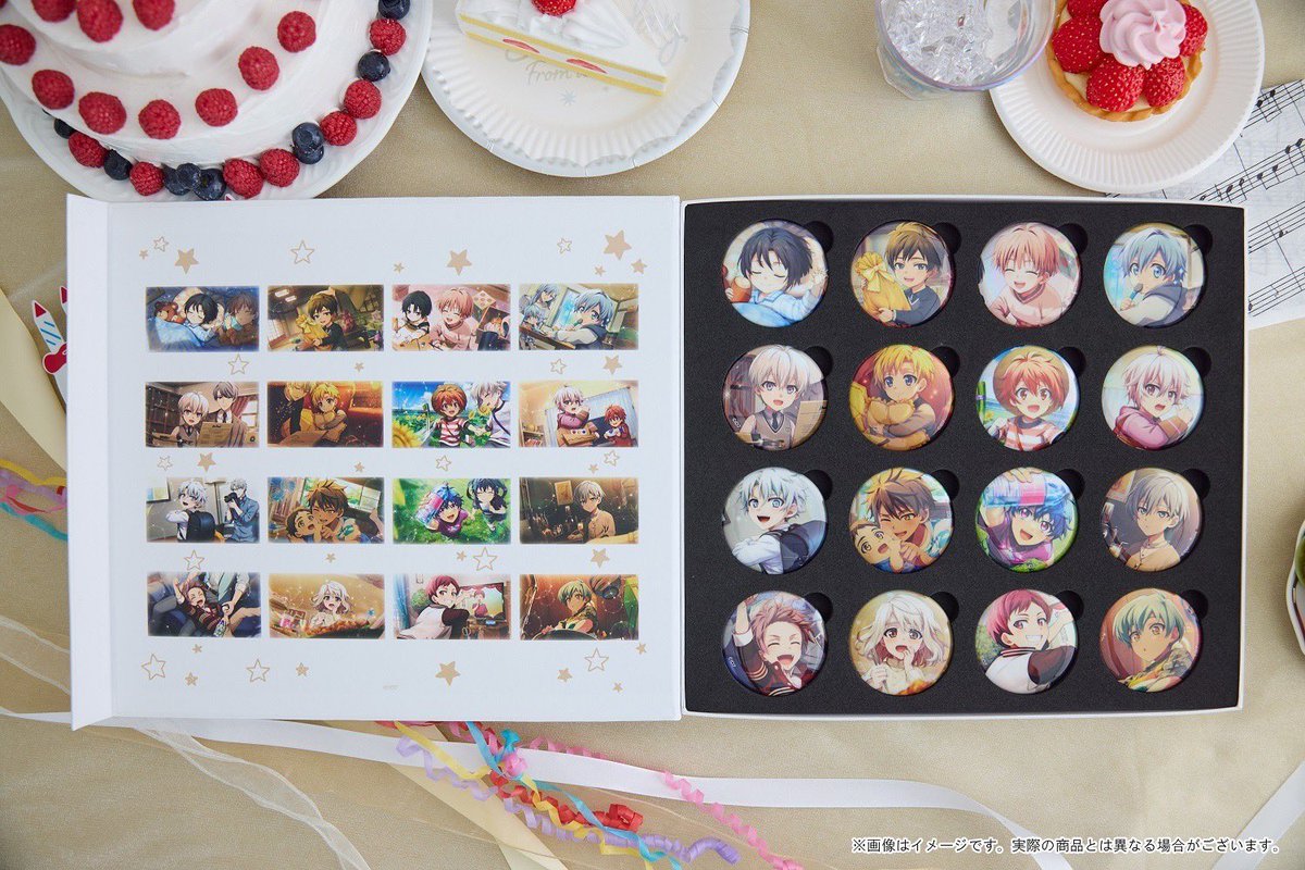 商品紹介】 「缶バッジ Special Album Box Set 16 IDOL ALBUM