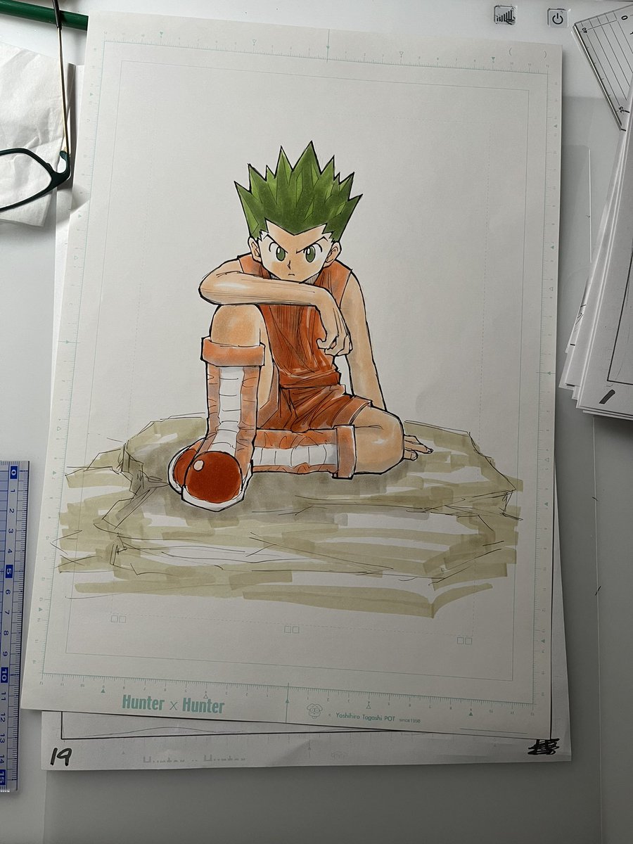 HUNTER×HUNTERがついに2年ぶりに新刊！ そいえばヒソカも似たような