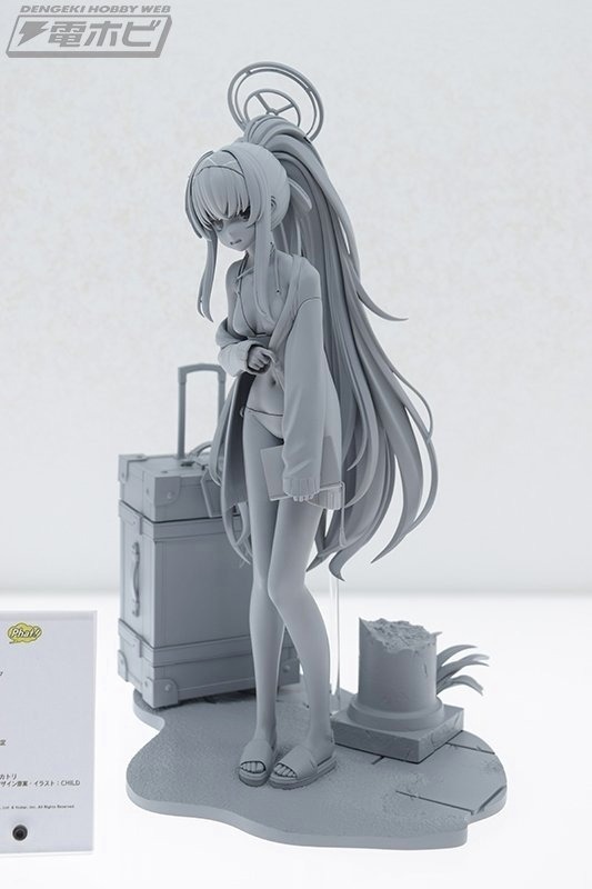 フィギュア原型展示 『#ブルーアーカイブ -Blue Archive-』 ウイ(水着
