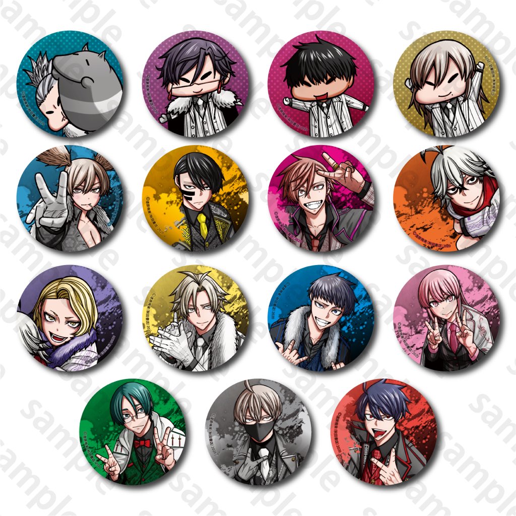 桃源暗鬼 秋田書店 コミックマーケット 缶バッジ C107 桃尾旋律 22個