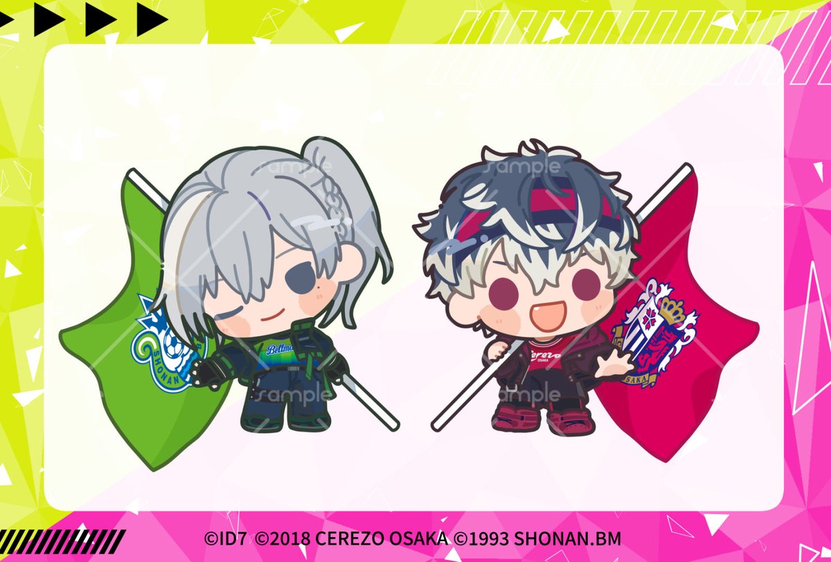 アイナナ Re:vale ユキ サッカー 缶バッジ 湘南ベルマーレ コラボ 9月