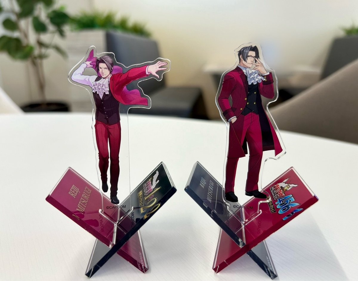 バッテンアクリルスタンド 逆転裁判456 王泥喜セレクション 御剣 怜侍