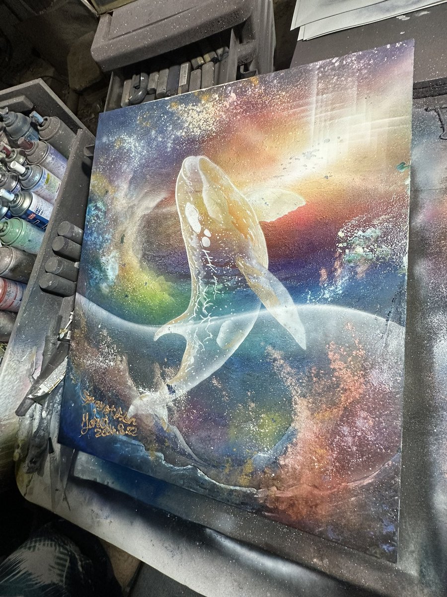 Post by スプレーアートエデン on X: 完成🔥🔥🔥