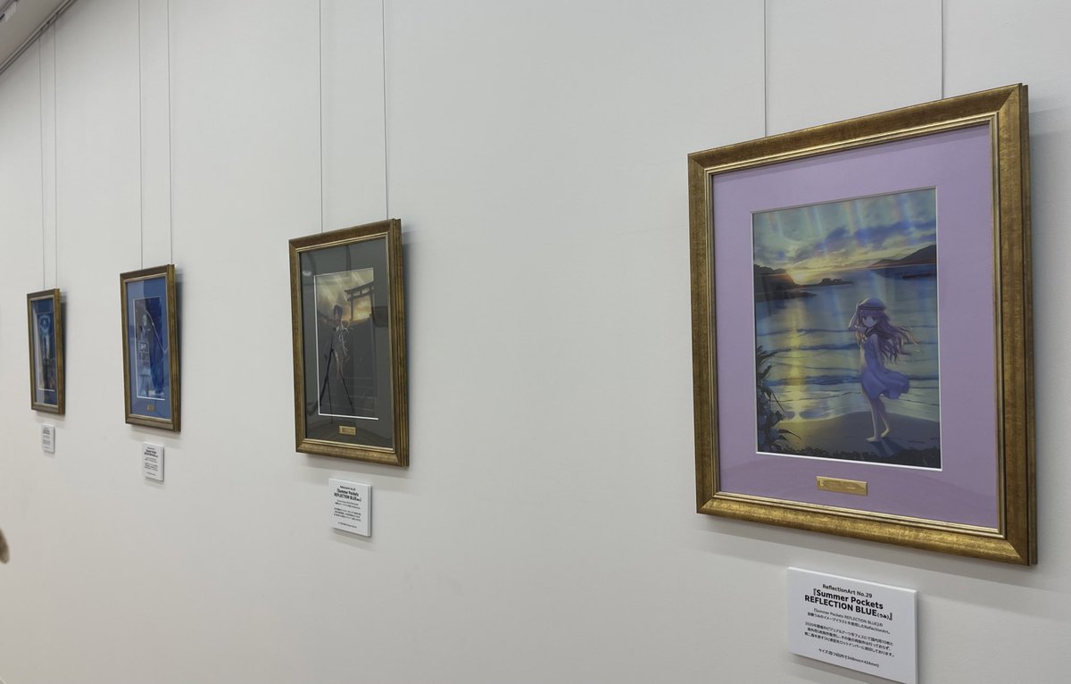 東京・秋葉原のアニメイト秋葉原 ANNEXにて開催中の #ビジュアルアーツ