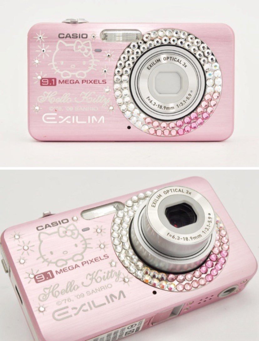 hello kitty casio exilim EX-Z2 camera