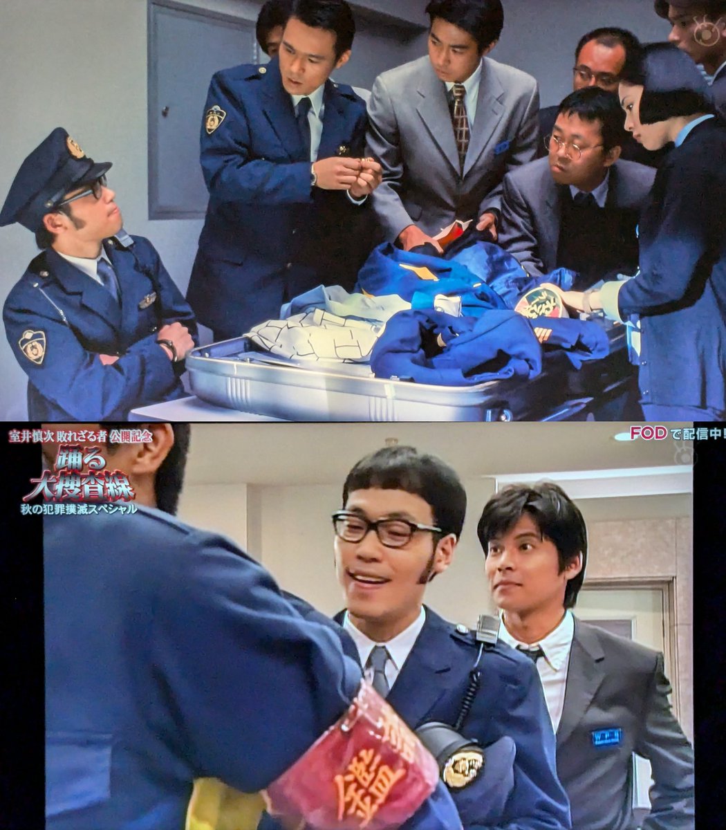 このコスプレ窃盗犯、映画上映前に放送された『秋の犯罪撲滅スペシャル