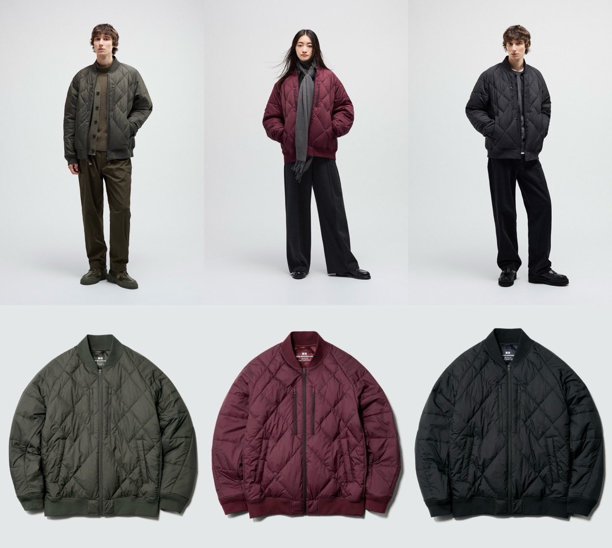 Uniqlo × White Mountaineering 2024年秋冬の新作アウター「リサイクル