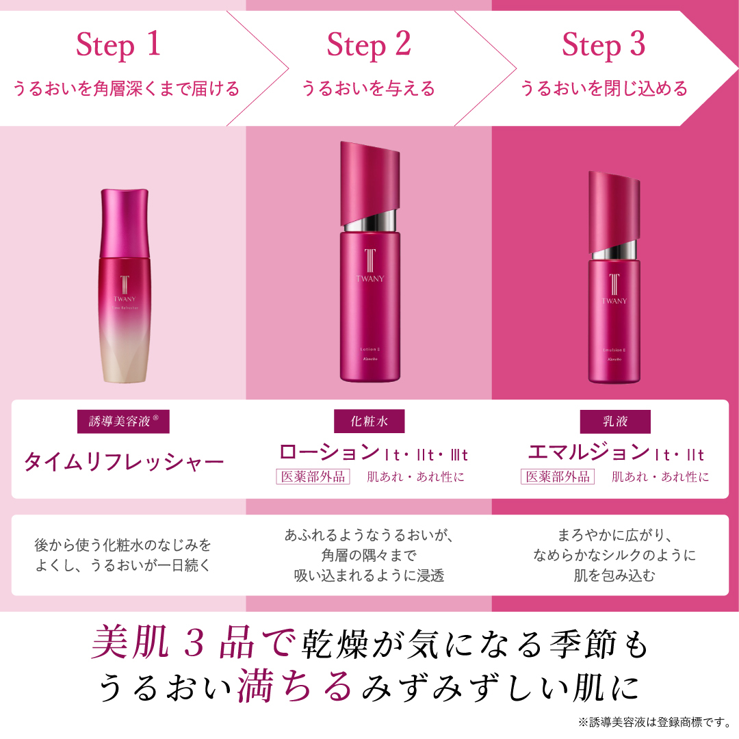 トワニー 美肌3品トライアルセットが数量限定で発売💎 今年は10/5に