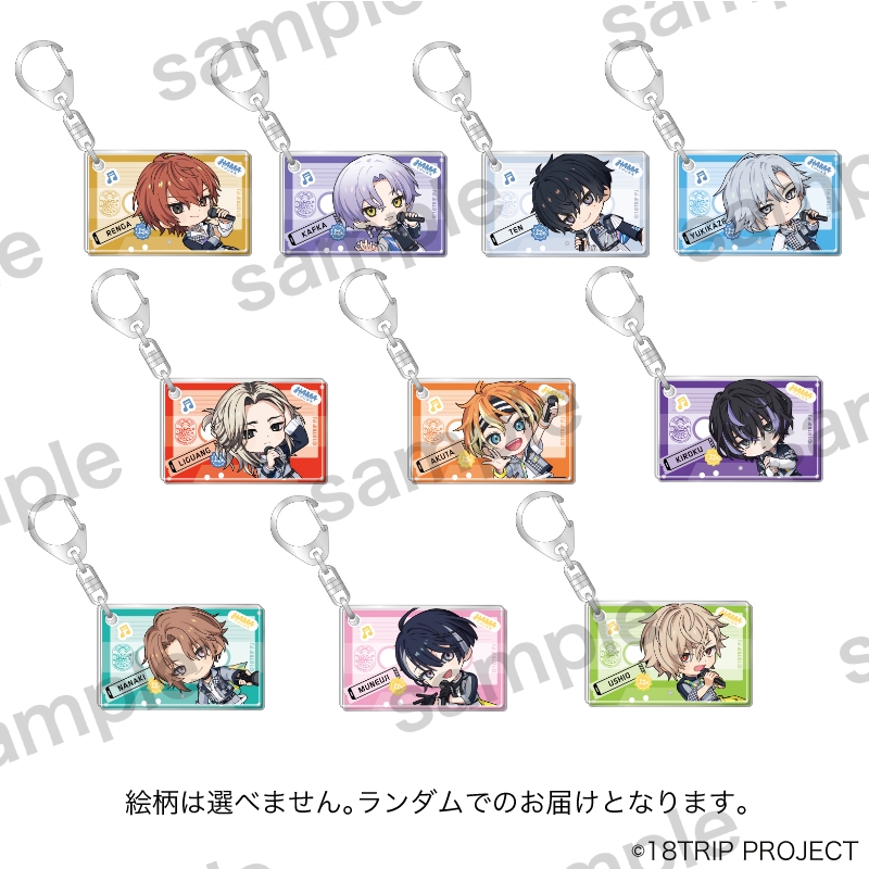 18TRIP×まねきねこ】 『18TRIP』缶バッジ／カセットテープ風