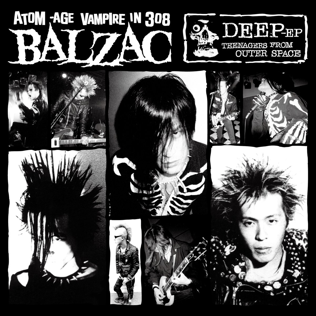 BALZACの3月08日大阪難波MELE・LIVE『DEEP』開催を記念してアナログ盤7