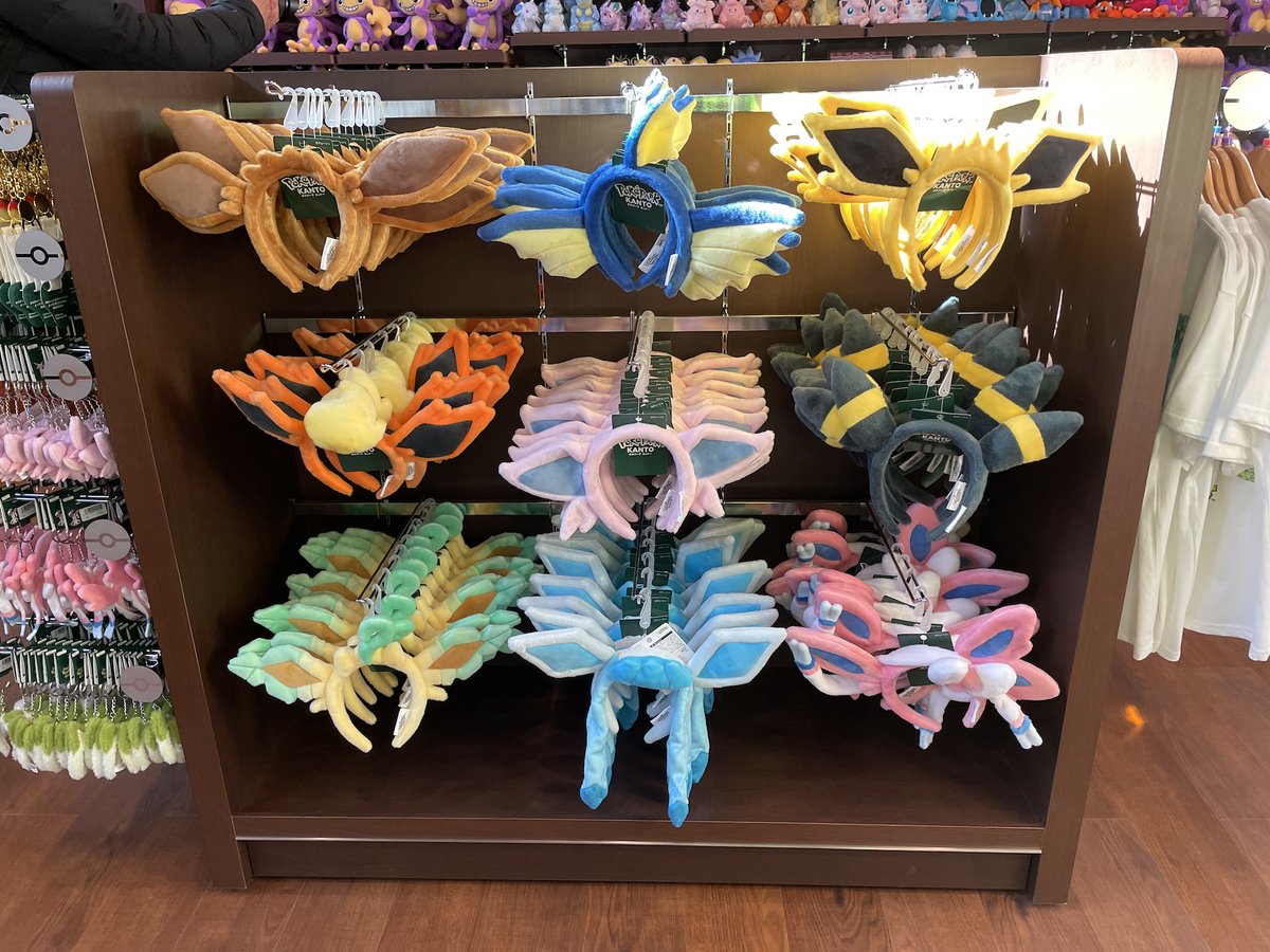 ポケパーク カントー オリジナルグッズ紹介 イーブイ進化形