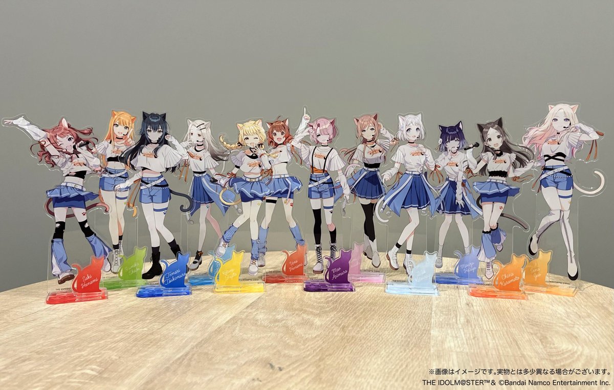 🔸コラボグッズのご紹介🔸 学園アイドルマスター×#まねきねこ 開催中