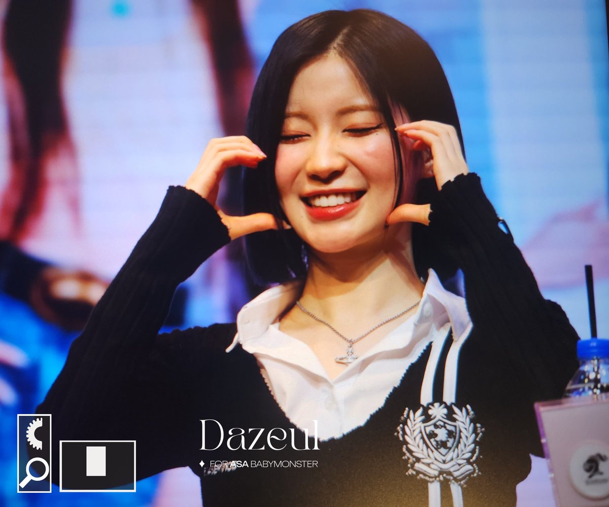 📸 BABYMONSTER's Asa at their 'DRIP' Ktown4u fansign event