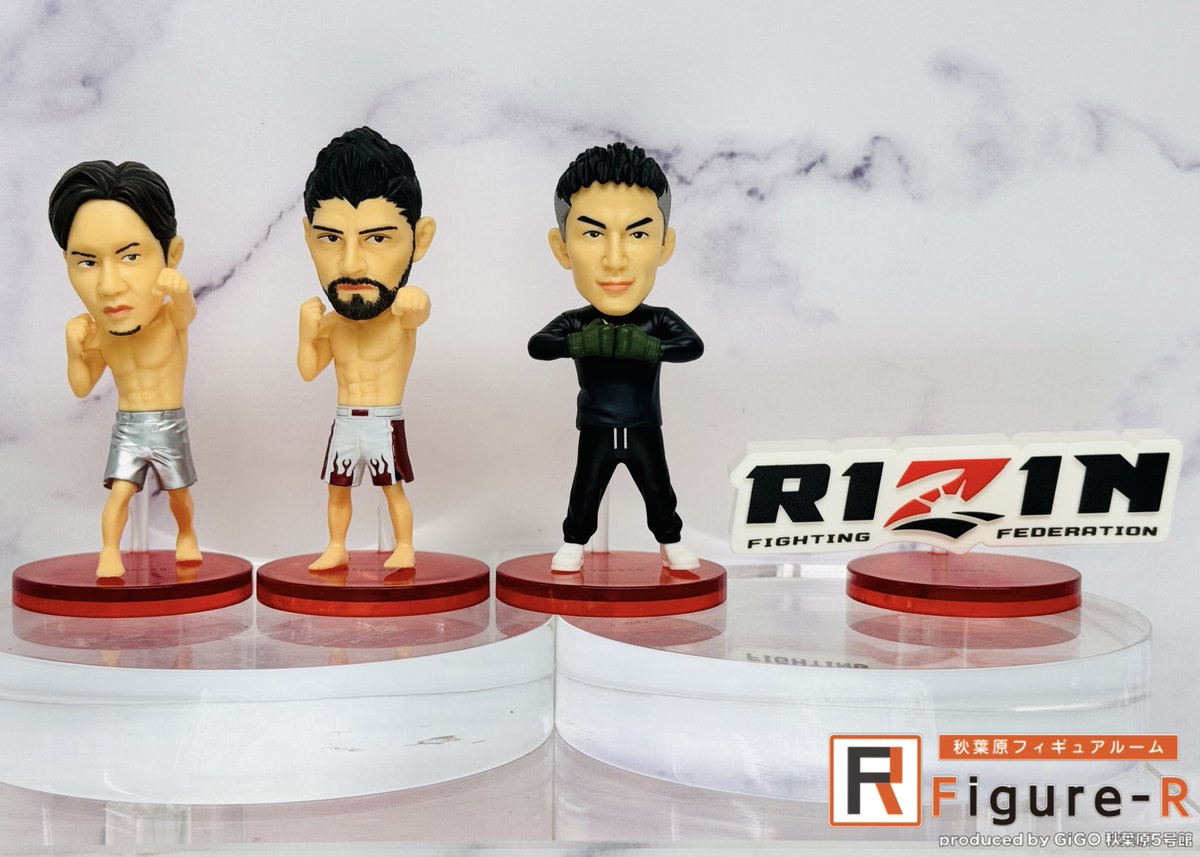 Figure-R新展示情報】 『RIZIN ワールドコレクタブルフィギュア vol.1