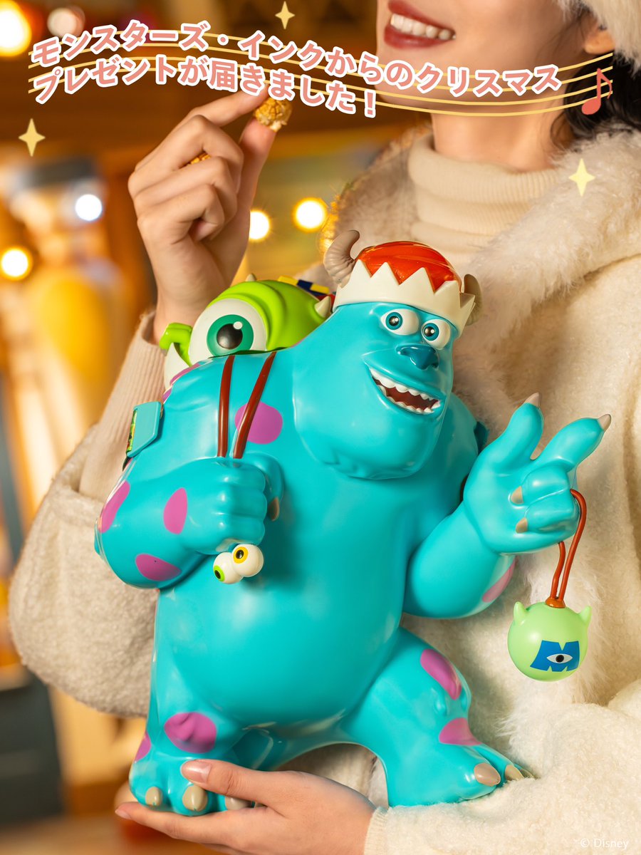 クリスマス 限定グルメ🍿/ #ミッキー、モンスターズ・インク