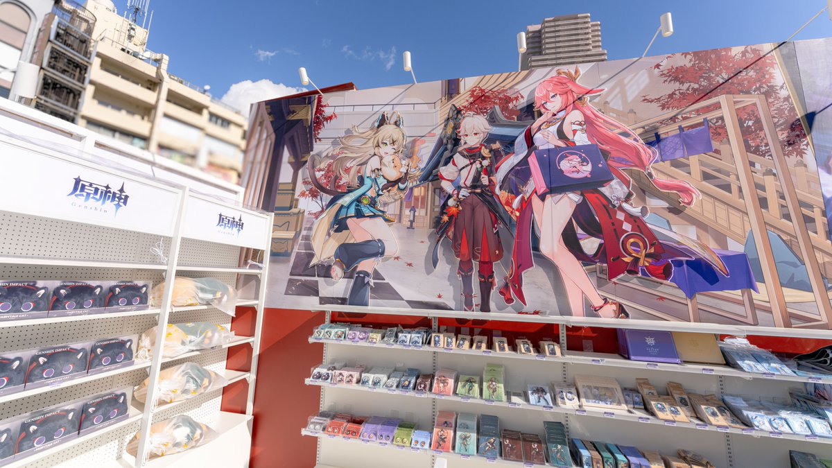 テイワットグッズ POP UP STORE 2024 大阪会場は本日より開催！ #原神