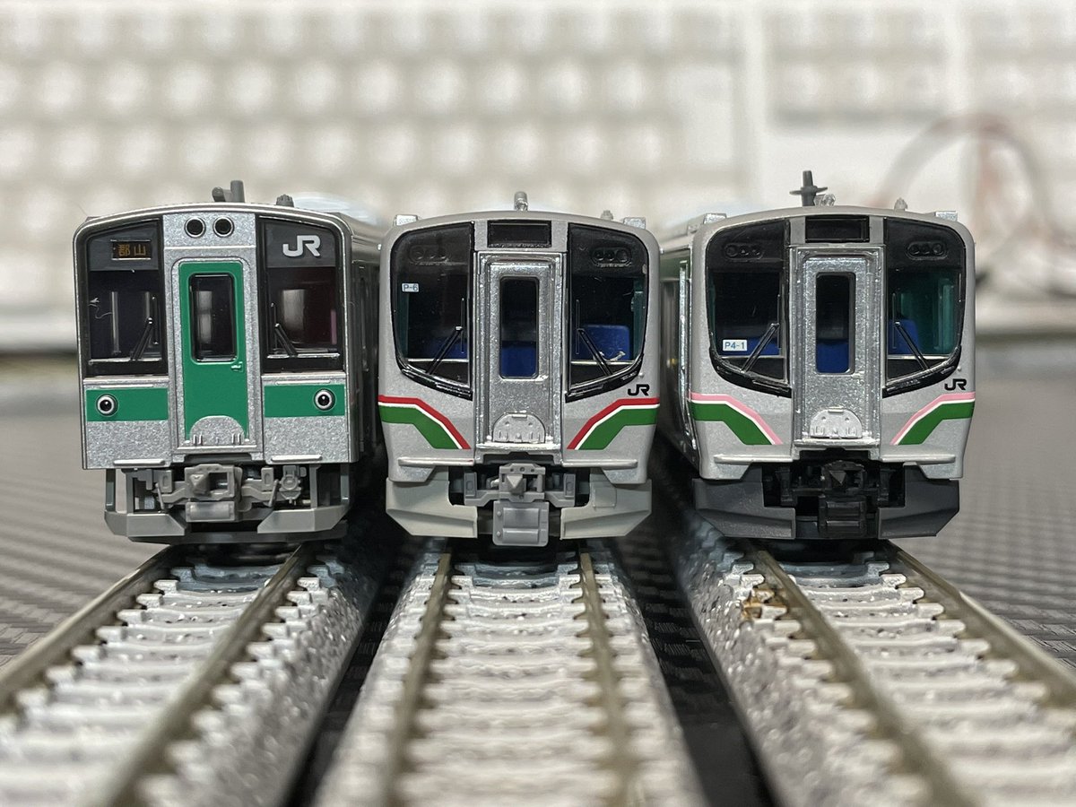 マイクロエースのA-7494:E721系0番台(P-6編成+P-36編成)、早く701系と