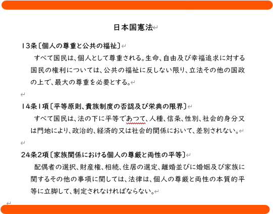 ちなみに、一連の訴訟でこれだけ憲法違反判決が続くのは、日本の司法界