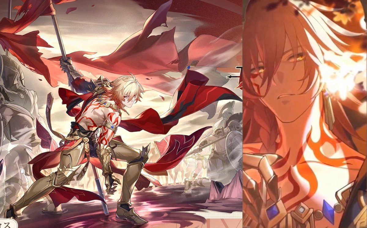 スタレで全体絵公開されたけど、モーディス本当格好良すぎて… #崩壊