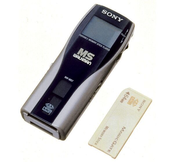 メモリースティックウォークマン｢NW-MS7｣の発売から25年。 好みの音楽