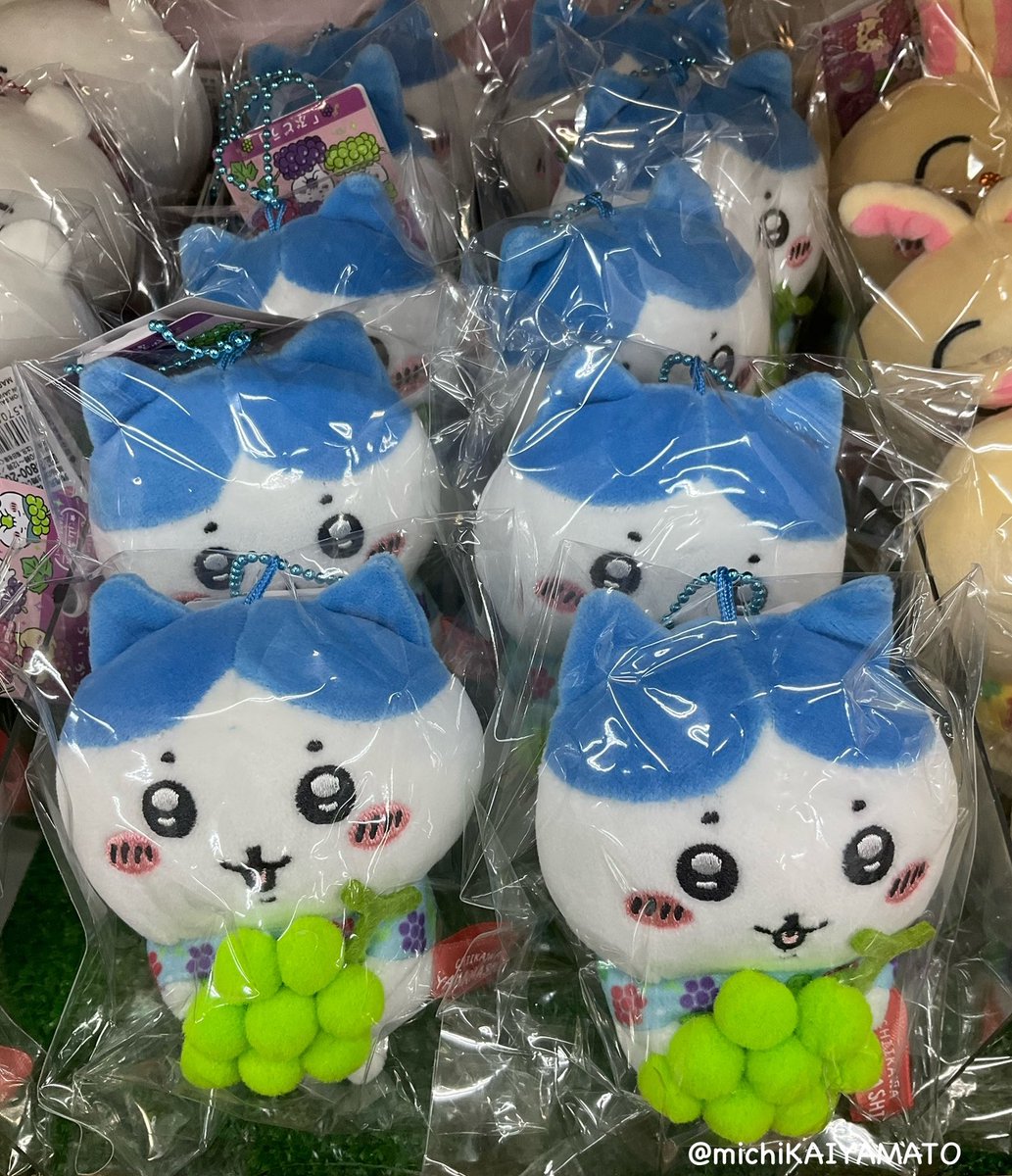🆕山梨限定🍇ちいかわぶどうぬいぐるみキーチェーン🆕 ちいかわ