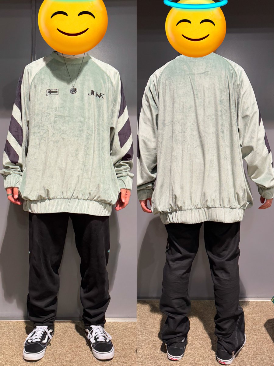 米津玄師 JUNK グッズ紹介 【JUNK ベロアプルオーバー(XL)】 ¥7,500