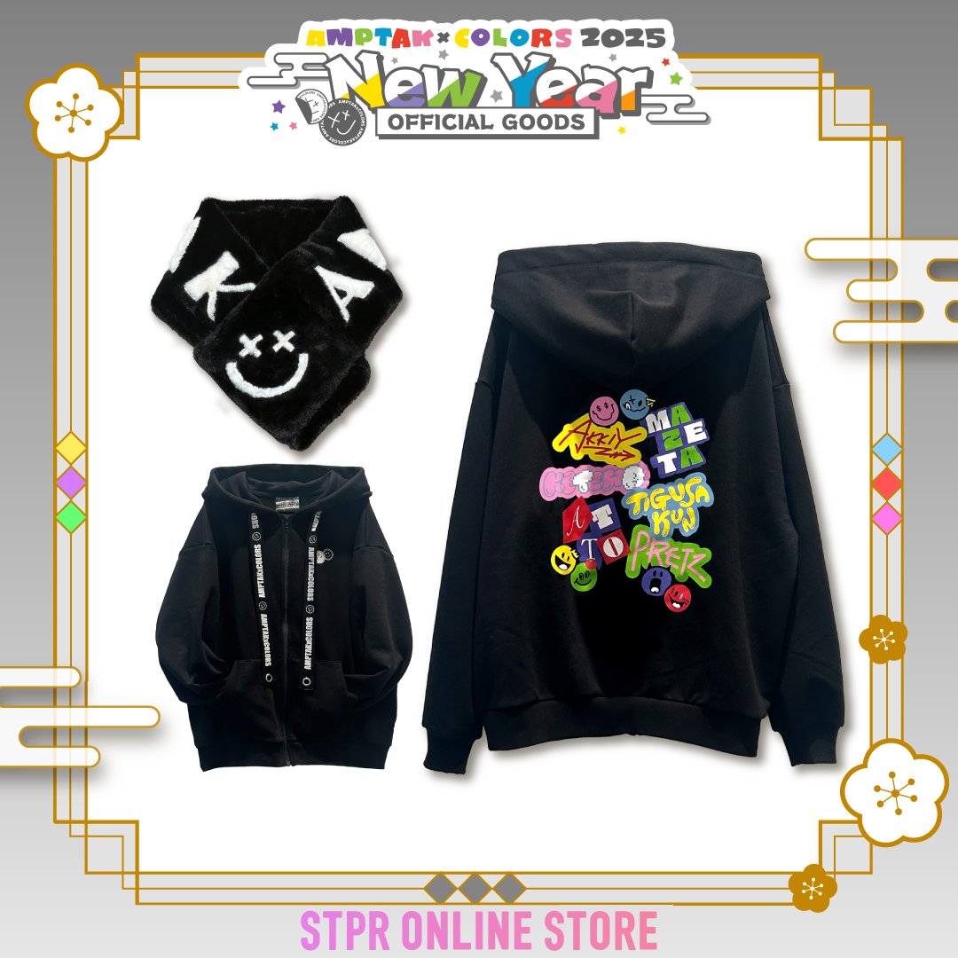 アンプタック 】 AMPTAKxCOLORS 2025 New Year OFFICIAL GOODS