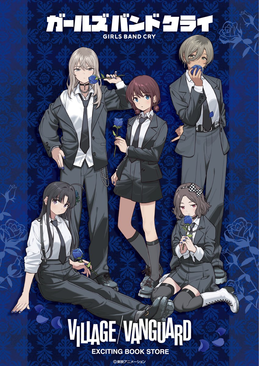 📢『ガールズバンドクライ』 ヴィレッジヴァンガード限定商品が発売