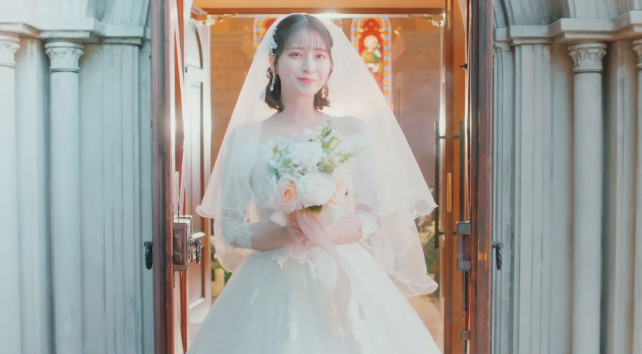 舞香ちゃんのウェディングドレスだと！！！！ #佐々木舞香 #イコラブ