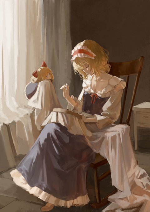 アリス・マーガトロイド 「以前色紙に描いたアリス #東方Project