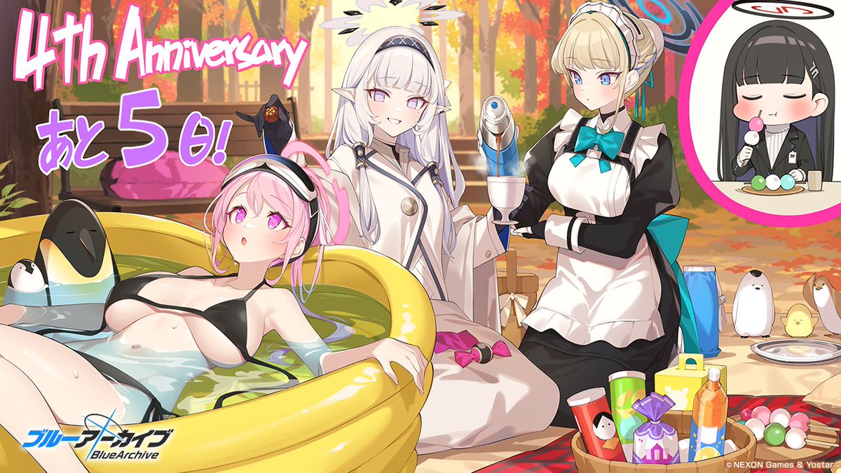 4周年お祝いイラスト⑨】 4周年お祝いイラスト第9弾は、ポップキュン