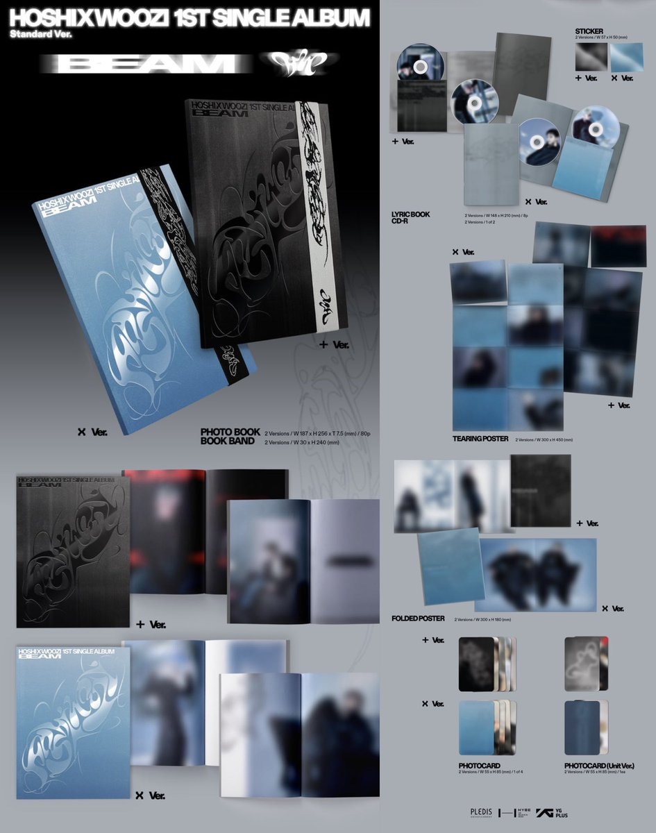 SEVENTEEN HOSHI X WOOZI 'BEAM'🐯🍚 ホシウジのアルバム 店舗特典