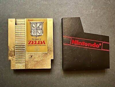 海外版ファミコン（NES）だと、 ゼルダの伝説、リンクの冒険カセットは