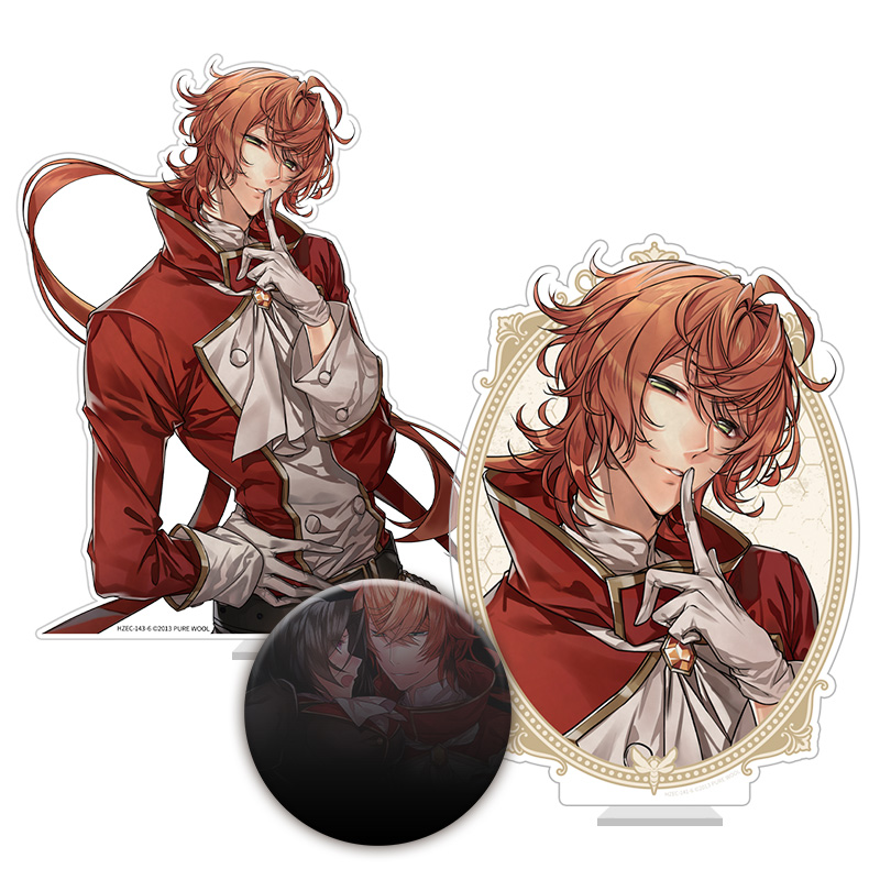 🐝新商品紹介🐝 #女王蜂の王房 描き下ろしイラストを使用したアクスタ2