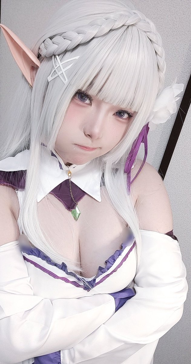 Re:ゼロから始める異世界生活 エミリアコスプレ ＃リゼロcosplay