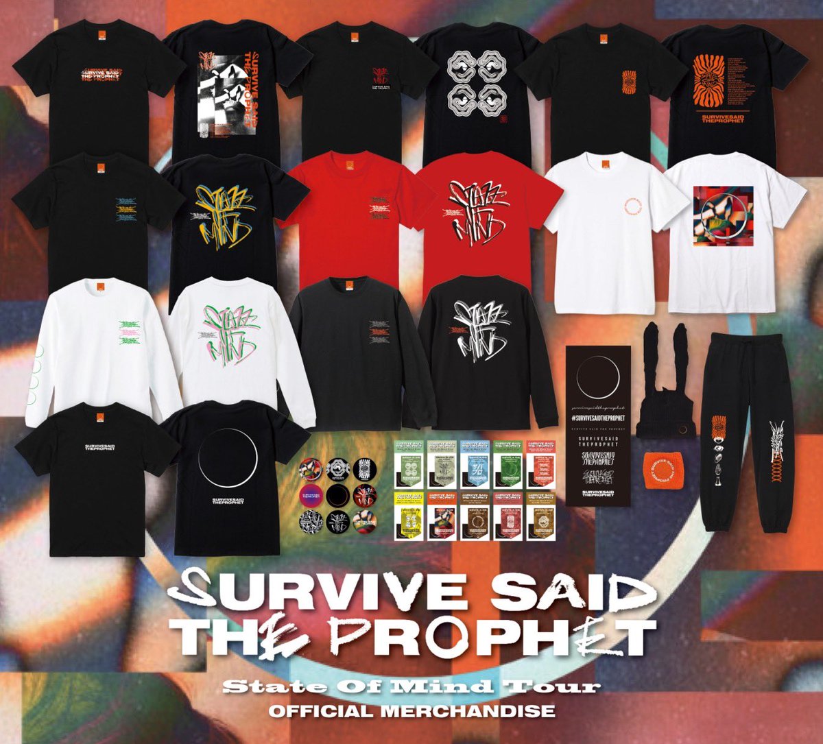 🔥MERCH INFO🔥 『State Of Mind Tour』 OFFICIAL MERCH公開！ 今回も