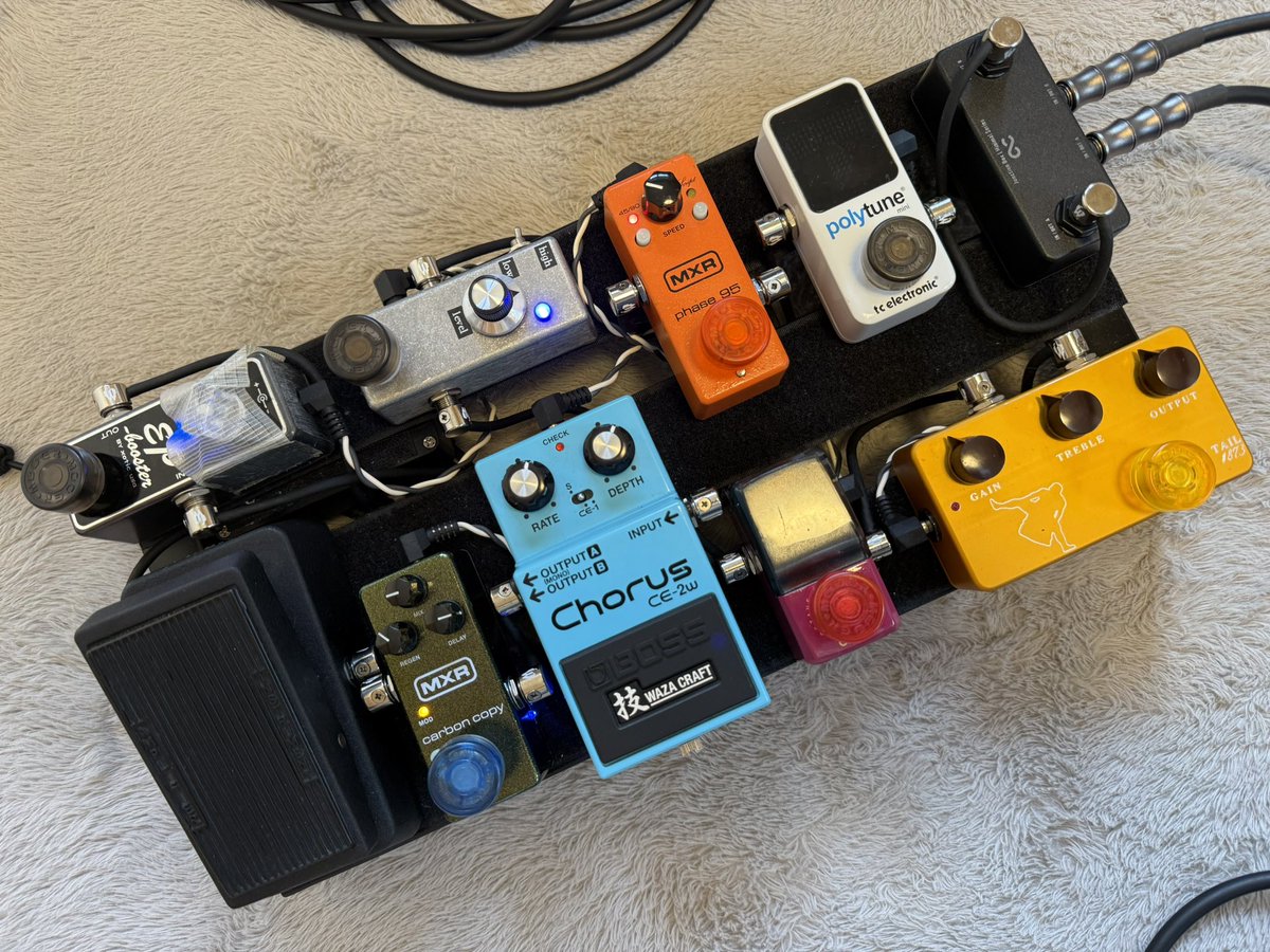 ギター CE Preamp TA.effects MATT BLACK ぶりっじCE Preamp TA