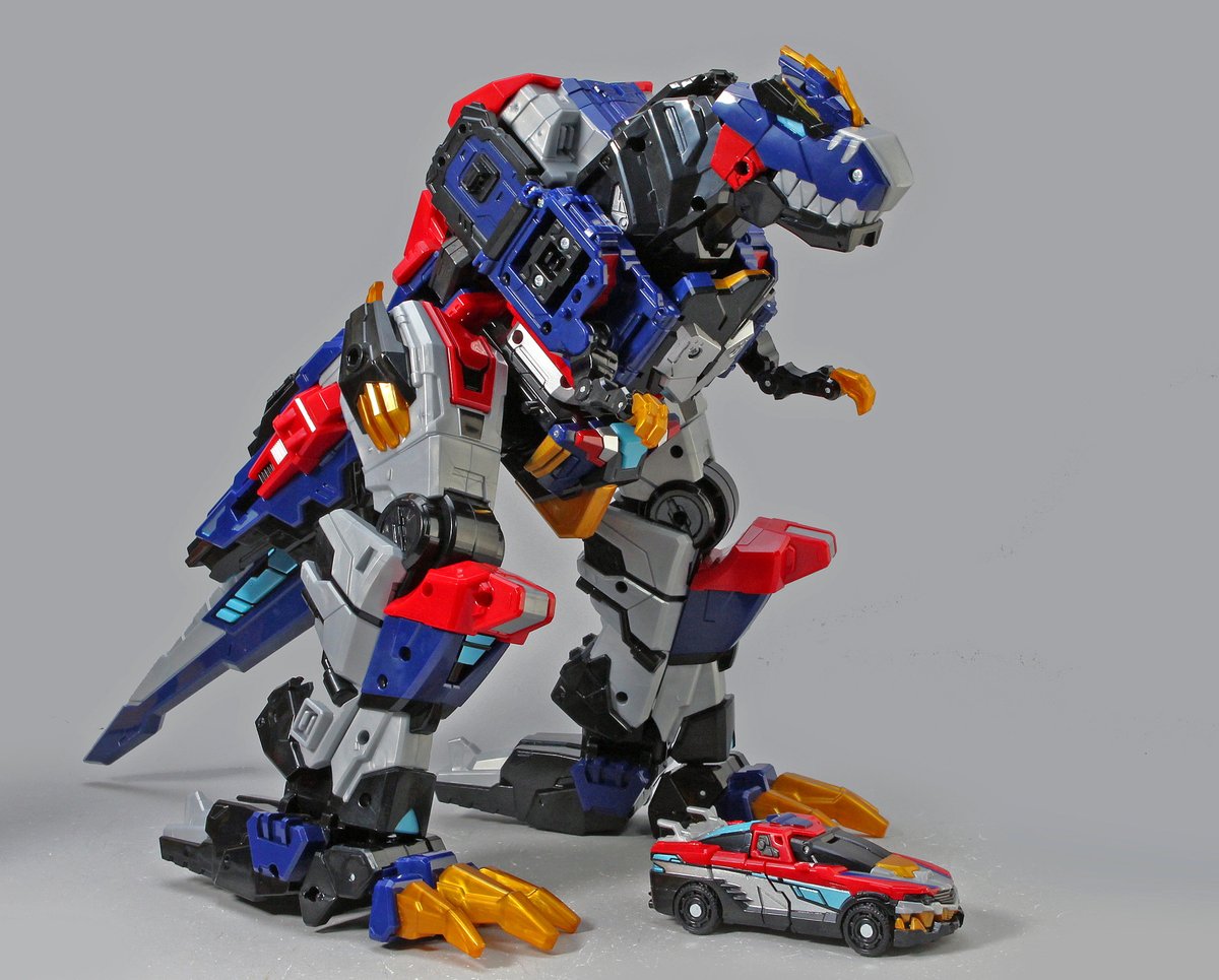 最強恐竜ミニフォース「レックスカイザー（렉스카이저）」 ダイノイド