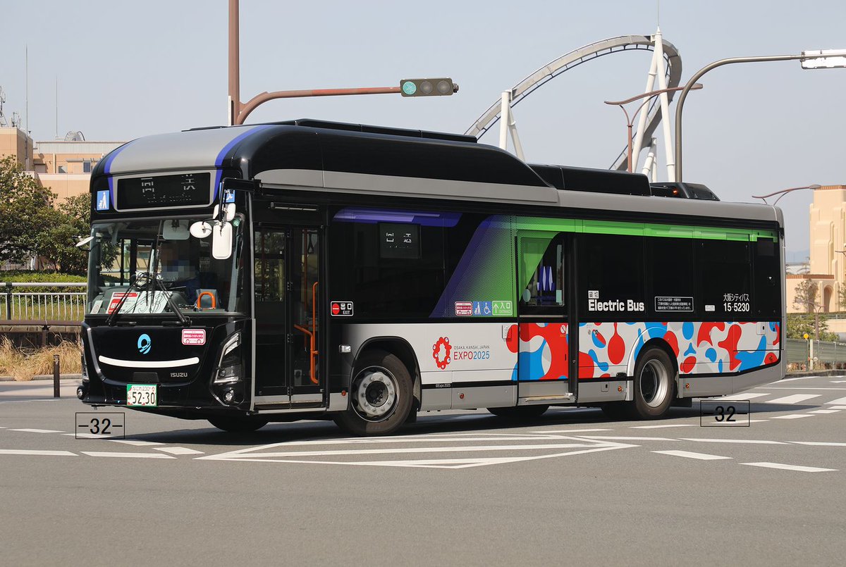大阪シティバス Osaka City Bus なにわ230あ5230 ZAC-LV828L1 15-5230