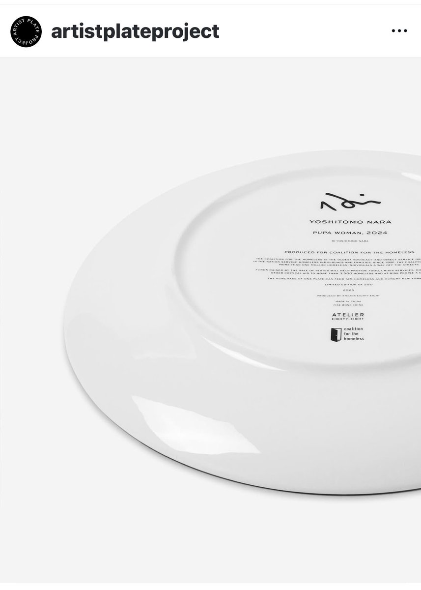 またホームレス救済のチャリティでお皿やります。詳細は