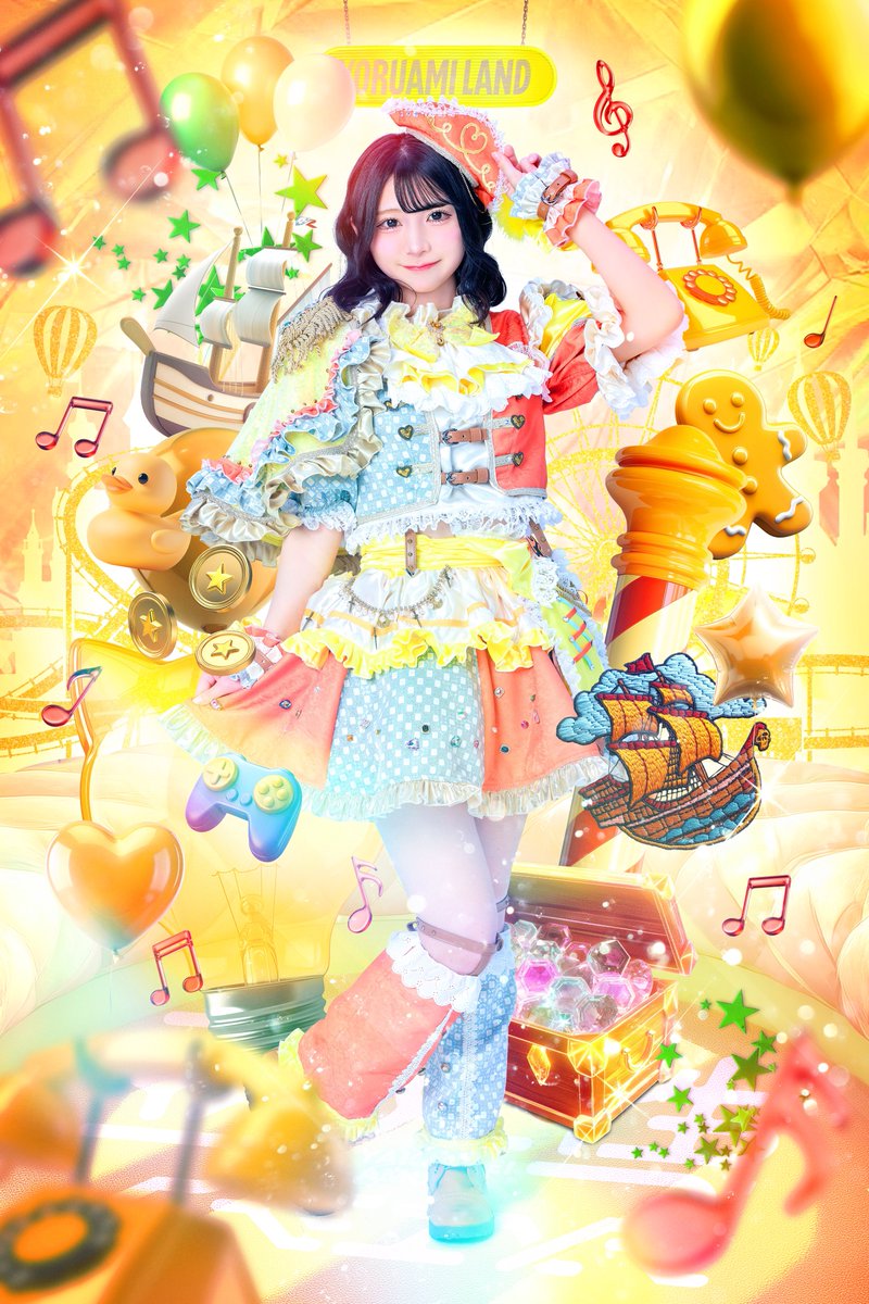 新メンバー公開】 ☆琴音 ふりる(@furiru_yoruami ) ☆担当カラー 黄色