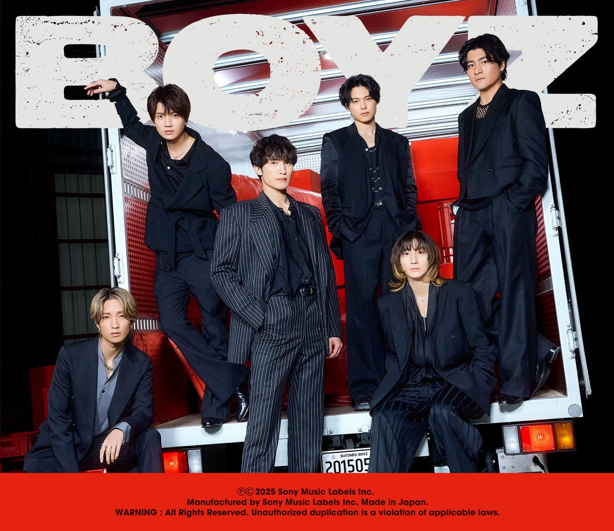 2025年6月4日リリース 15th Single「BOYZ」 ＼ 「BOYZ」の新ビジュアル