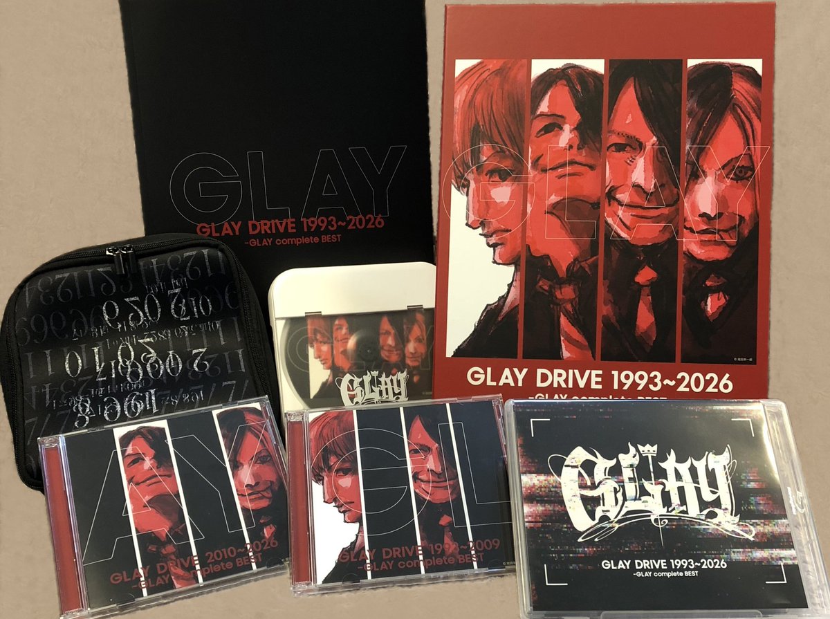 GLAY DRIVE 1993～2026 -GLAY complete BEST 必聴！必見！ デビュー30