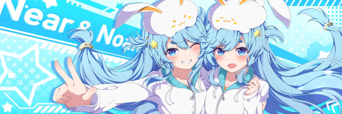 ニアノアだよ〜🩵🩵 リクエストありがとうございました！ #Sdvx_art