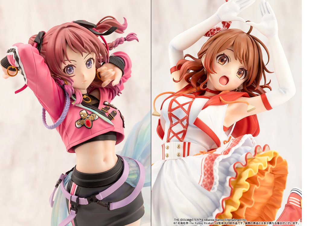 学園アイドルマスター より「花海咲季」「花海佑芽」がフィギュアに