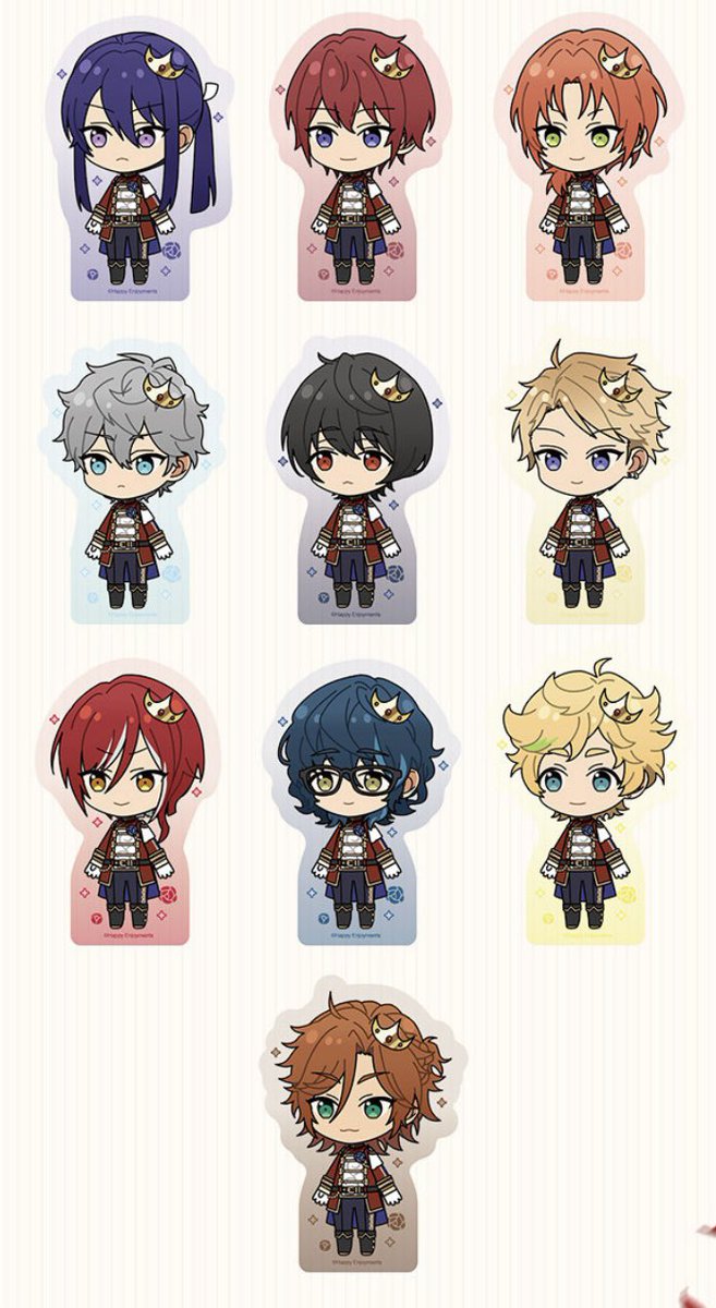 あんスタ 中国 王子 ミニちびキャラアクリルスタンド 全絵柄公開