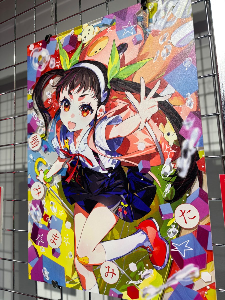 物語_MikaPikazo_encounter 📌複製原画アクリルアート B4 八九寺真宵